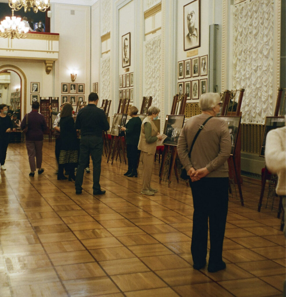 a museum gallery